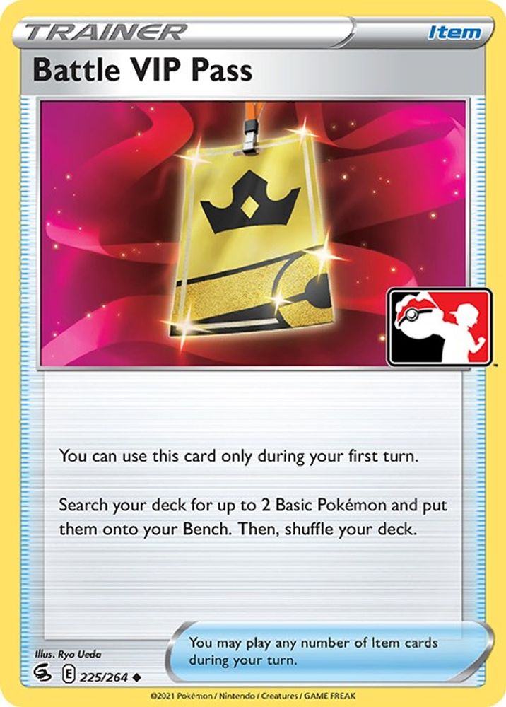 Battle VIP Pass (225/264) [Prize Pack Series Two]