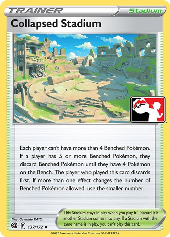 Collapsed Stadium (137/172) [Prize Pack Series Two]