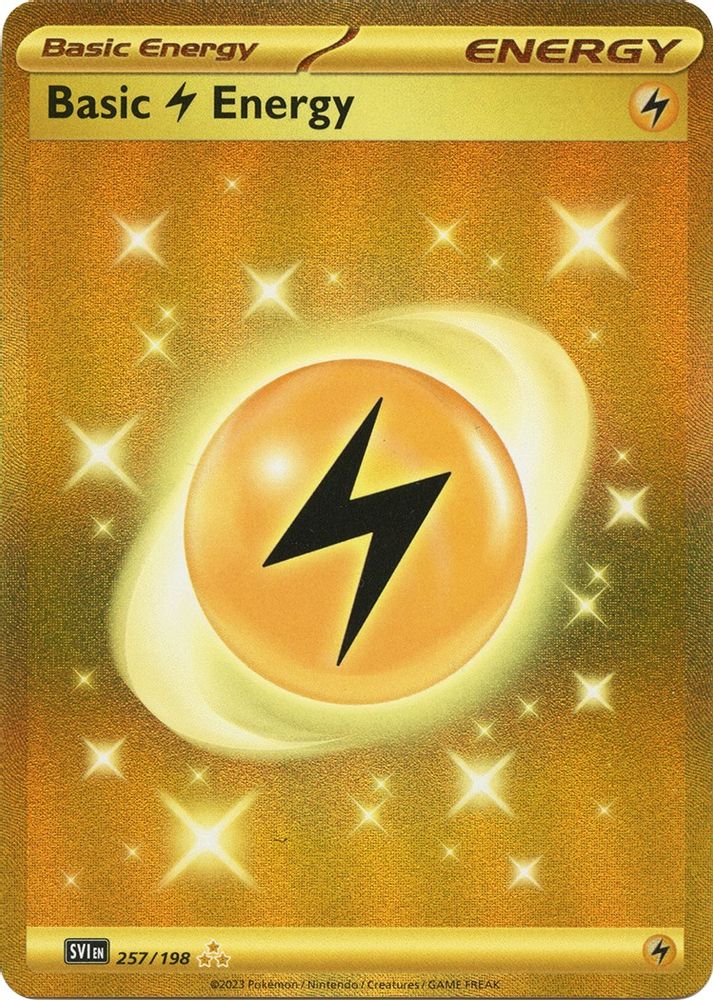 Lightning Energy (257/198) [Scarlet & Violet: Base Set]
