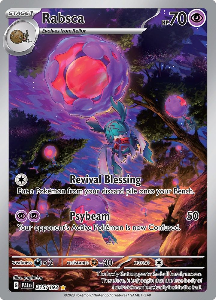Rabsca (215/193) [Scarlet & Violet: Paldea Evolved]