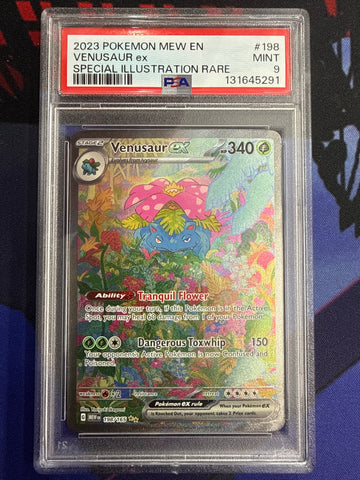 Venusaur ex (198/165) [Scarlet & Violet 151] - Graded