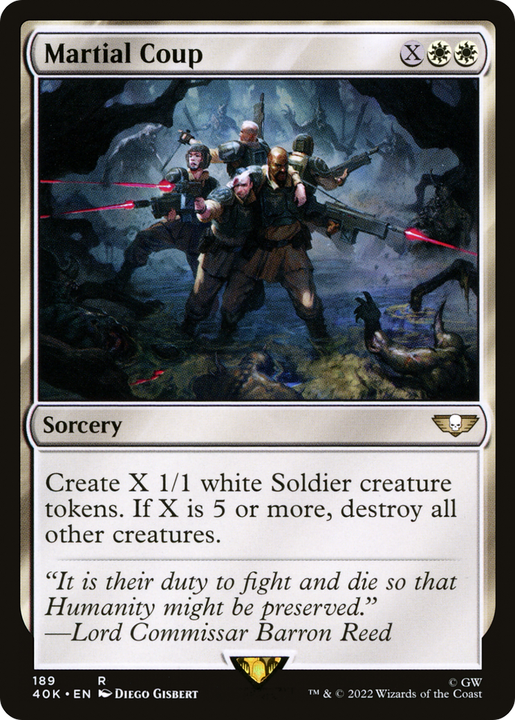 Martial Coup [Universes Beyond: Warhammer 40,000]