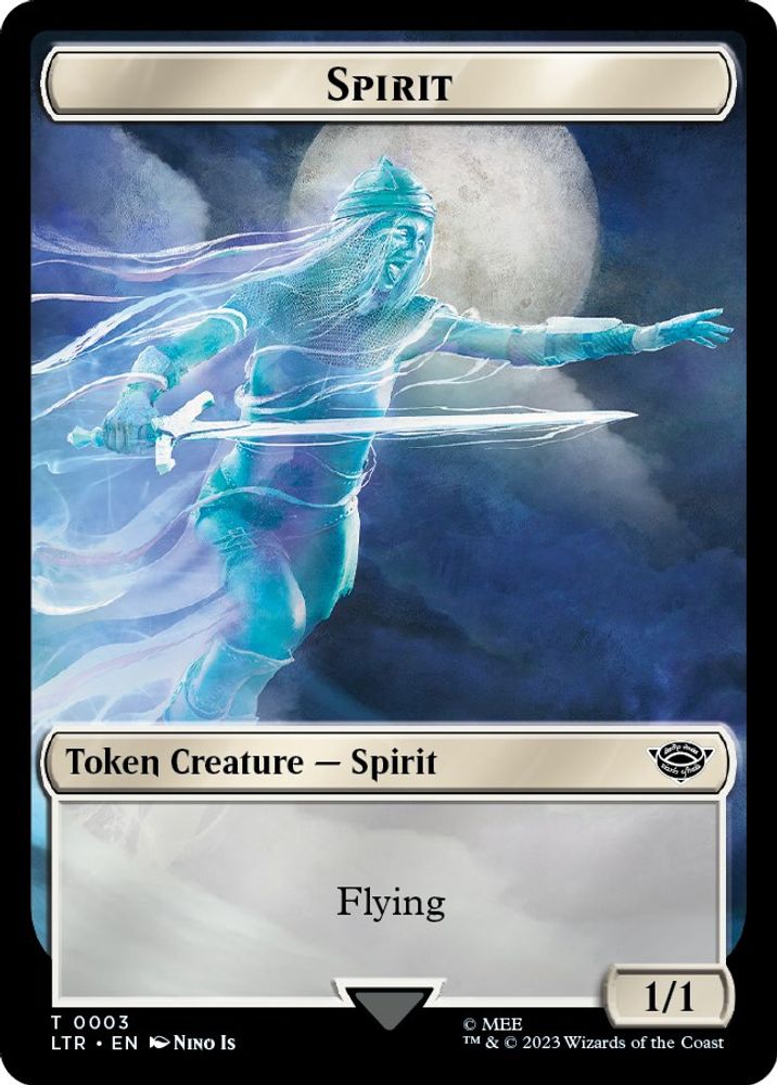 Food (11) // Spirit Double-Sided Token [The Lord of the Rings: Tales of Middle-Earth Tokens]