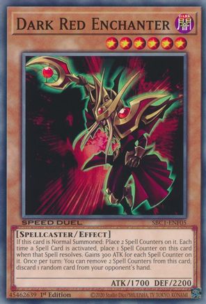 Dark Red Enchanter [SBC1-ENF05] Common