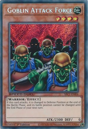Goblin Attack Force [SBC1-ENI06] Secret Rare