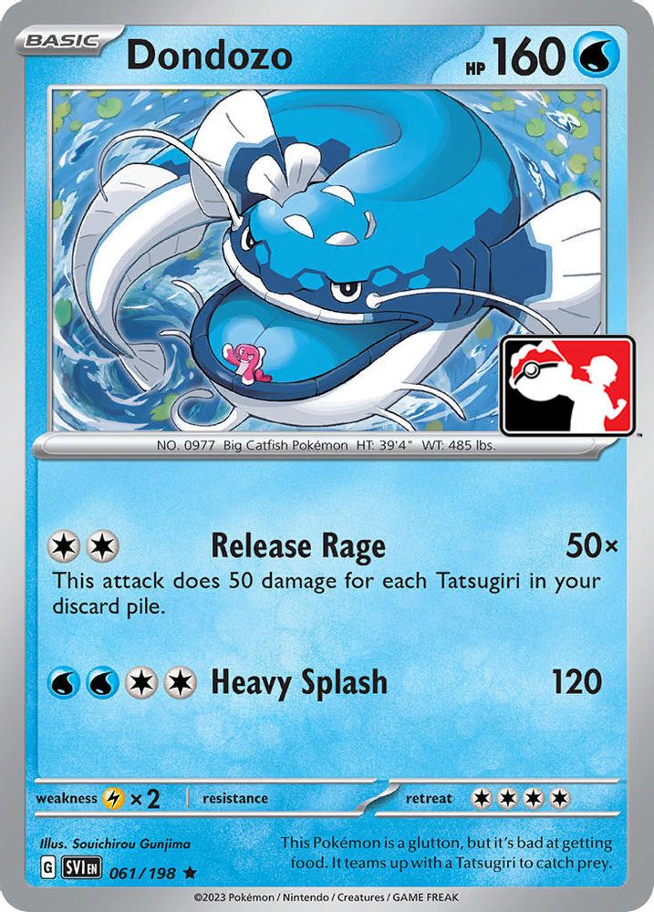 Dondozo (061/198) [Prize Pack Series Three]