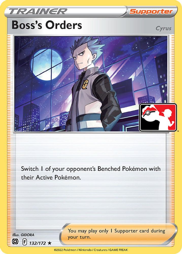 Boss's Orders (132/172) [Prize Pack Series Three]