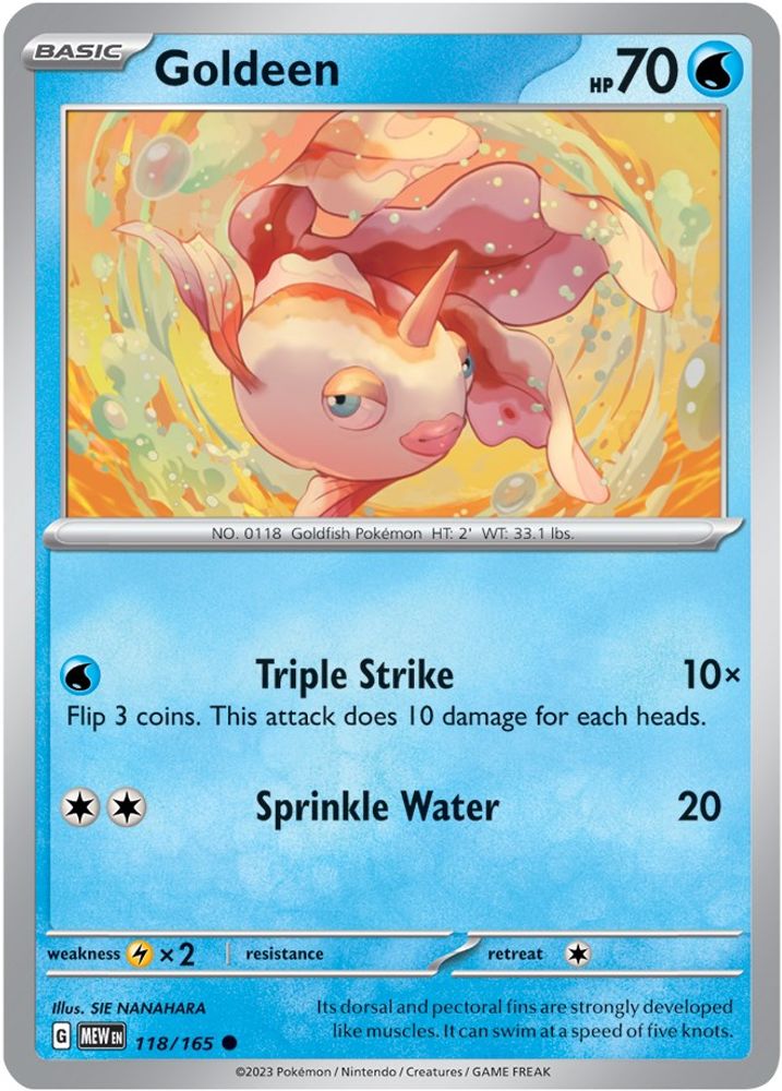 Goldeen (118/165) [Scarlet & Violet 151]