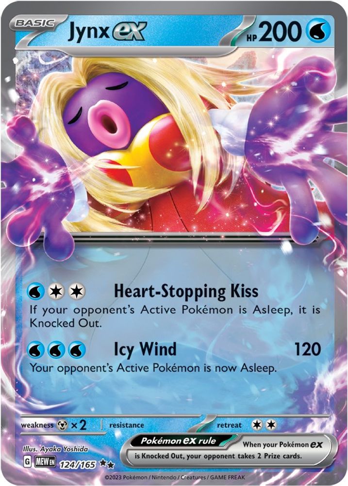 Jynx ex (124/165) [Scarlet & Violet 151]
