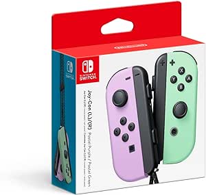 Joy-Con Pastel Purple & Pastel Green - Nintendo Switch