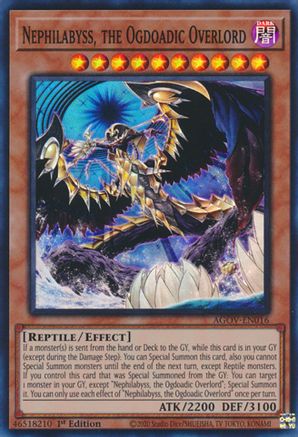 Nephilabyss, the Ogdoadic Overlord [AGOV-EN016] Super Rare