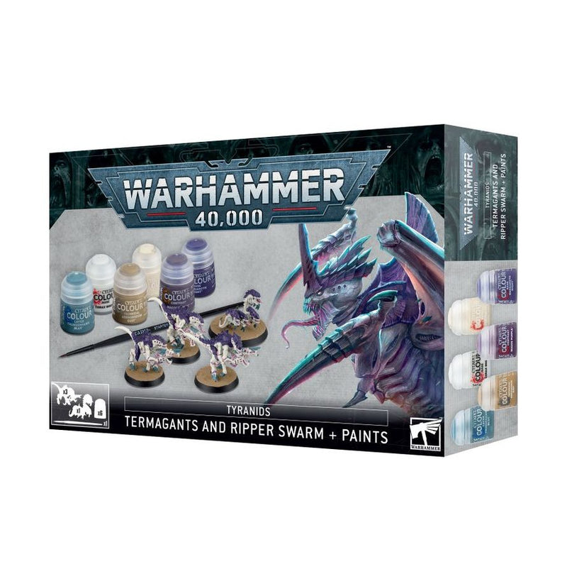 Termagants and Ripper Swarm + Paints Set: Warhammer 40,000
