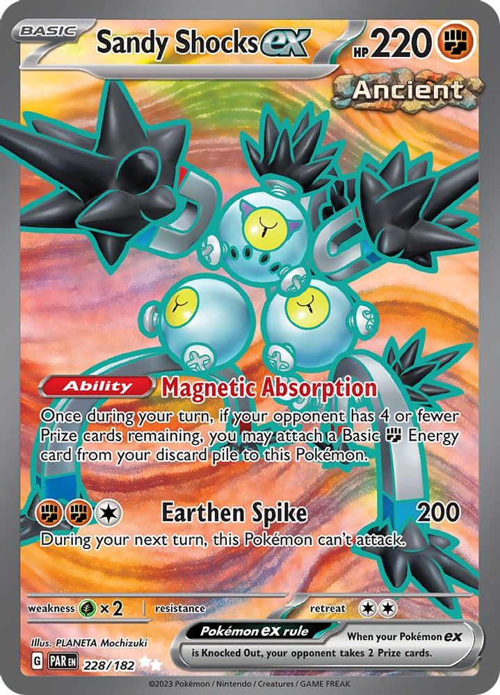 Sandy Shocks ex (228/182) [Scarlet & Violet: Paradox Rift]