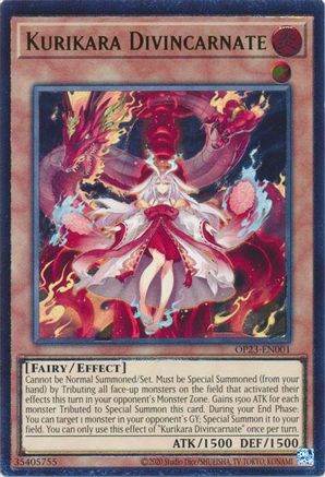 Kurikara Divincarnate [OP23-EN001] Ultimate Rare