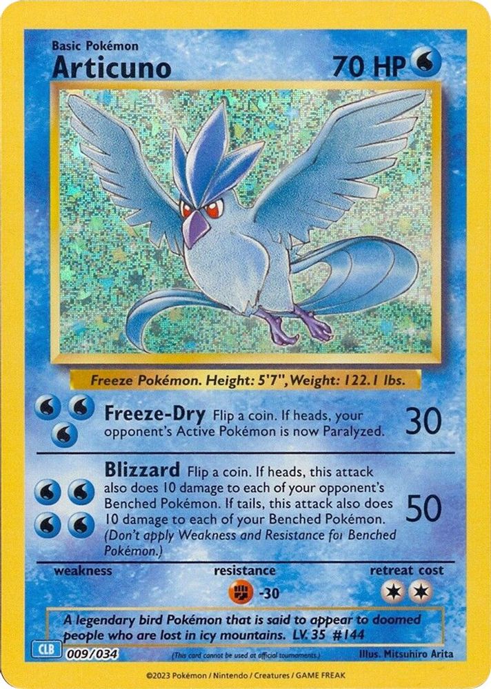 Articuno [Trading Card Game Classic]