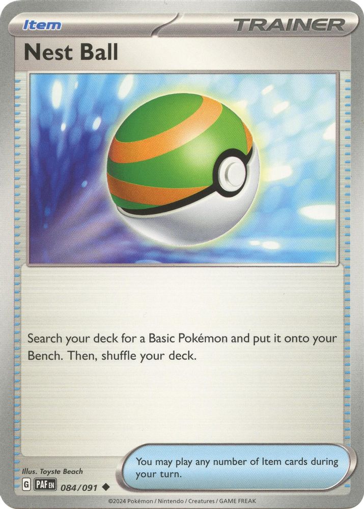 Nest Ball (084/091) [Scarlet & Violet: Paldean Fates]