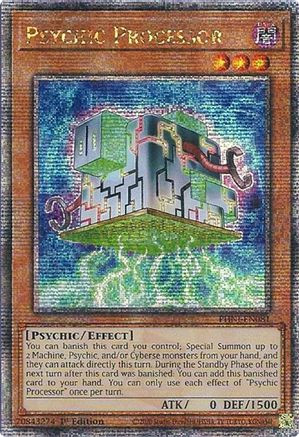Psychic Processor [PHNI-EN081] Quarter Century Secret Rare