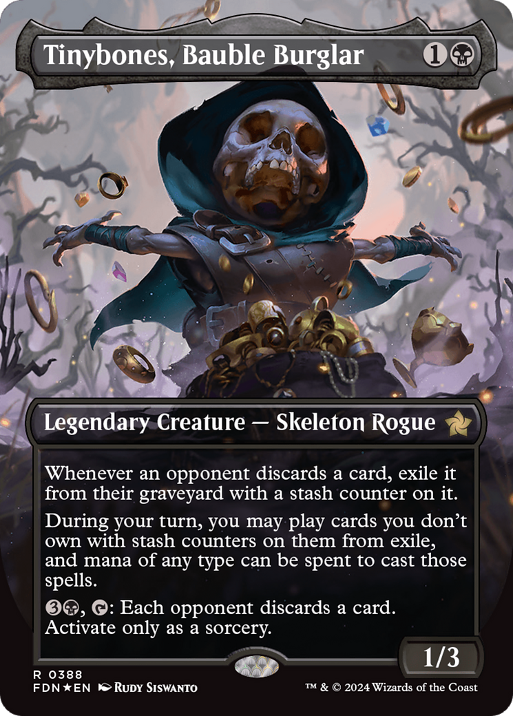 Tinybones, Bauble Burglar (Extended Art) [Foundations]