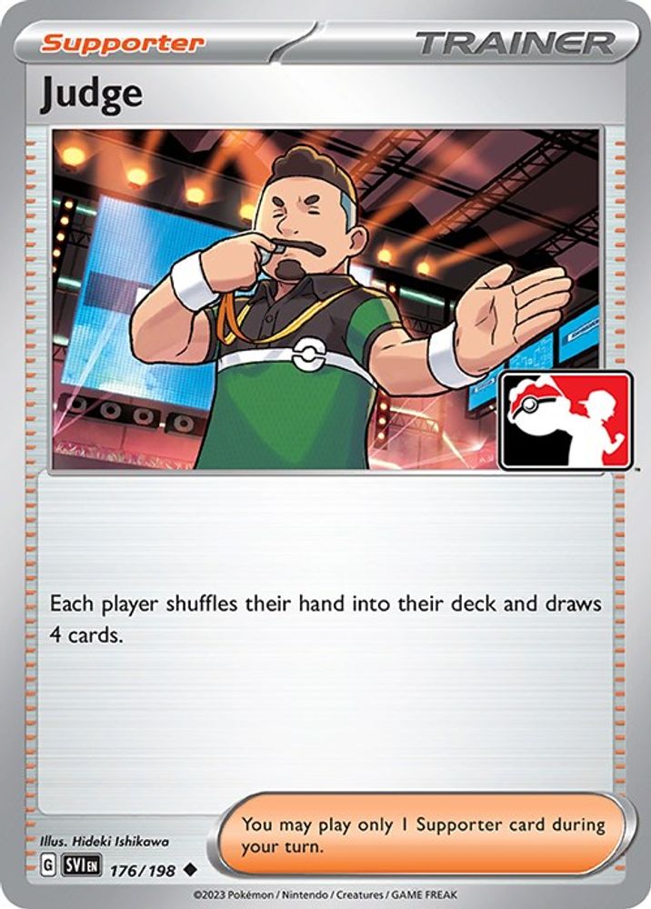 Judge (176/198) [Prize Pack Series Four]