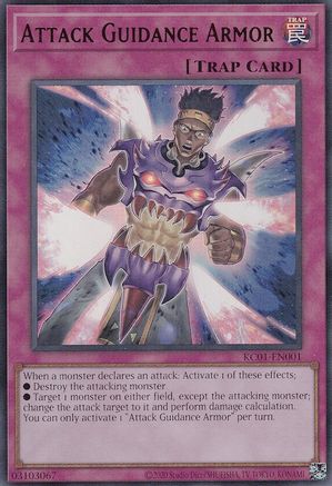 Attack Guidance Armor [KC01-EN001] Ultra Rare