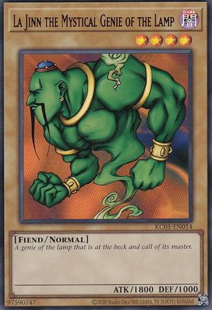 La Jinn the Mystical Genie of the Lamp [KC01-EN014] Ultra Rare