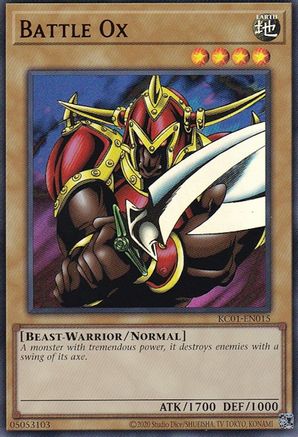 Battle Ox [KC01-EN015] Ultra Rare