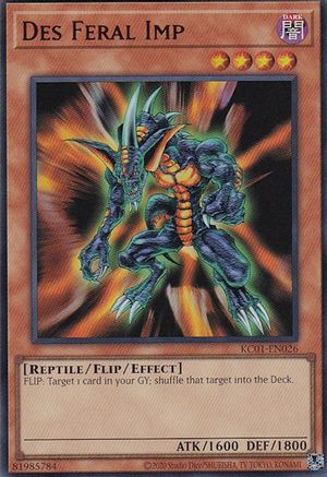 Des Feral Imp [KC01-EN026] Ultra Rare