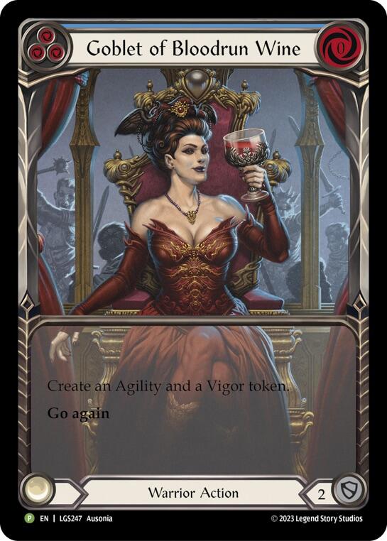 Goblet of Bloodrun Wine [LGS247] (Promo)  Rainbow Foil