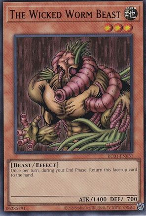 The Wicked Worm Beast [KC01-EN031] Ultra Rare