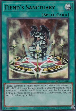 Fiend's Sanctuary (Japanese Artwork) [KC01-EN047] Ultra Rare