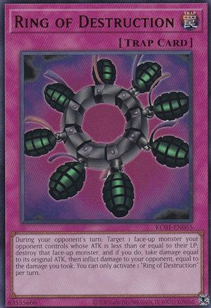 Ring of Destruction (Japanese Artwork) [KC01-EN055] Ultra Rare