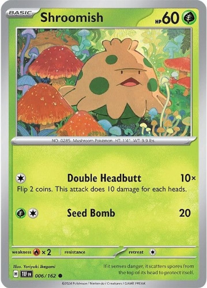 Shroomish (006/162) [Scarlet & Violet: Temporal Forces]