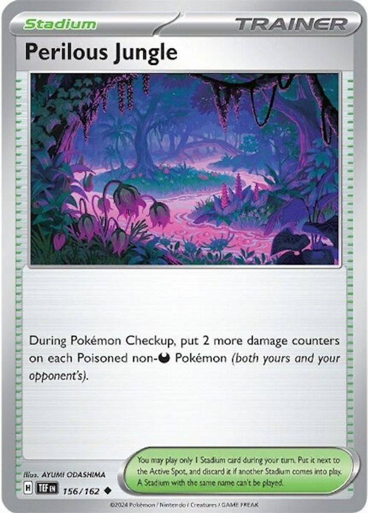 Perilous Jungle (156/162) [Scarlet & Violet: Temporal Forces]