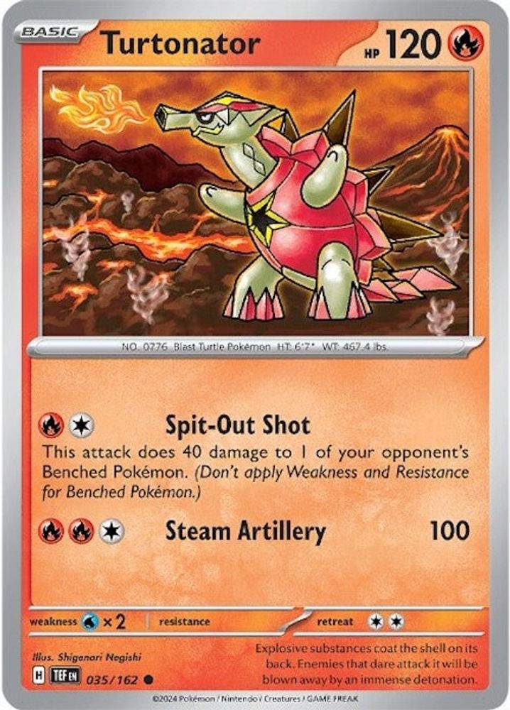 Turtonator (035/162) [Scarlet & Violet: Temporal Forces]