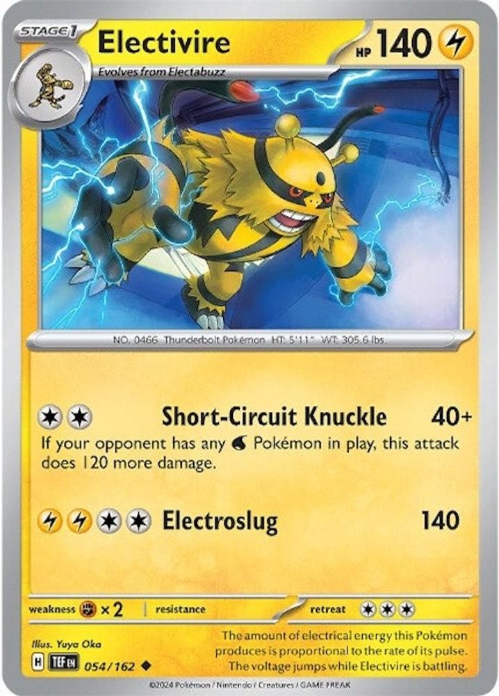 Electivire (054/162) [Scarlet & Violet: Temporal Forces]