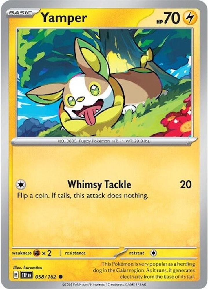 Yamper (058/162) [Scarlet & Violet: Temporal Forces]