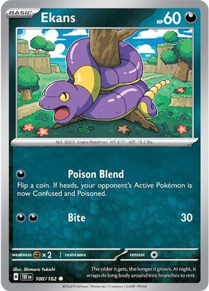 Ekans (100/162) [Scarlet & Violet: Temporal Forces]