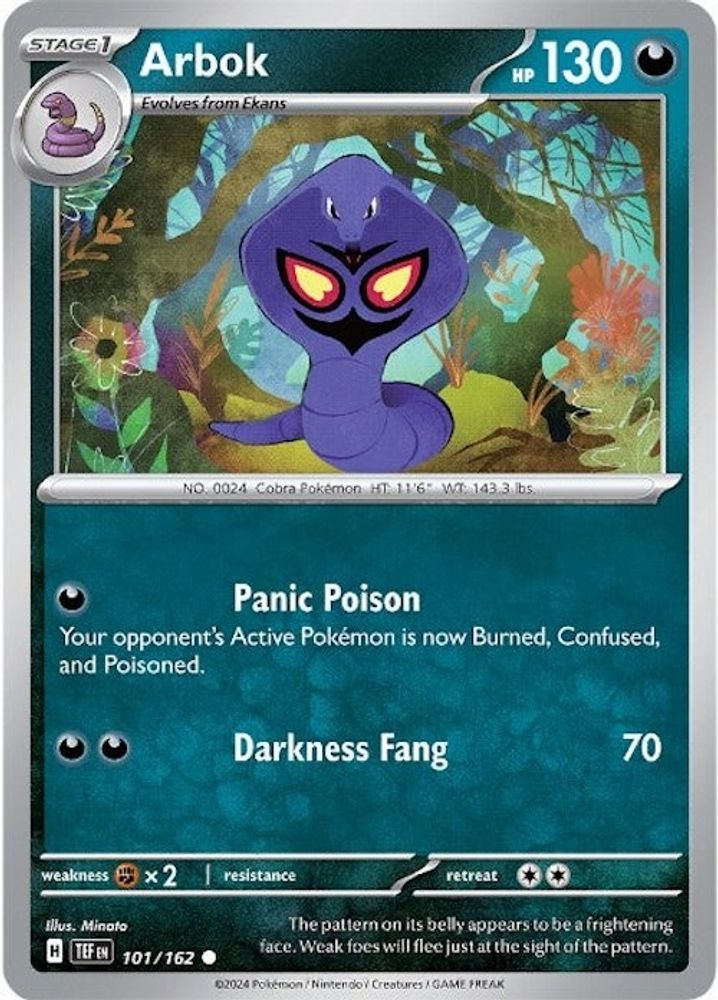 Arbok (101/162) [Scarlet & Violet: Temporal Forces]