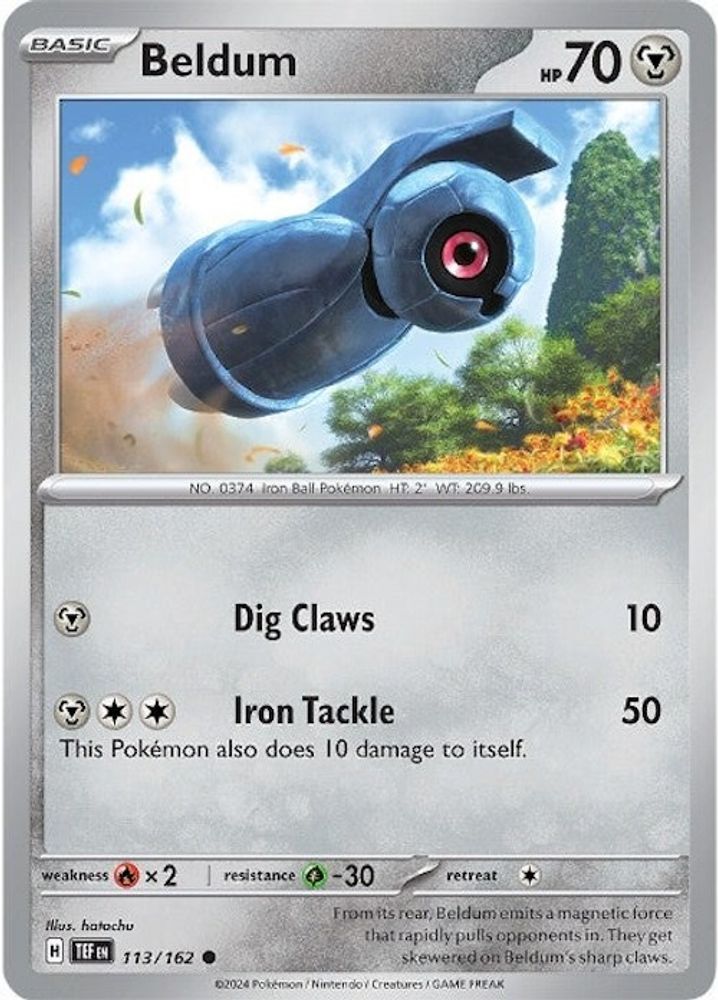 Beldum (113/162) [Scarlet & Violet: Temporal Forces]