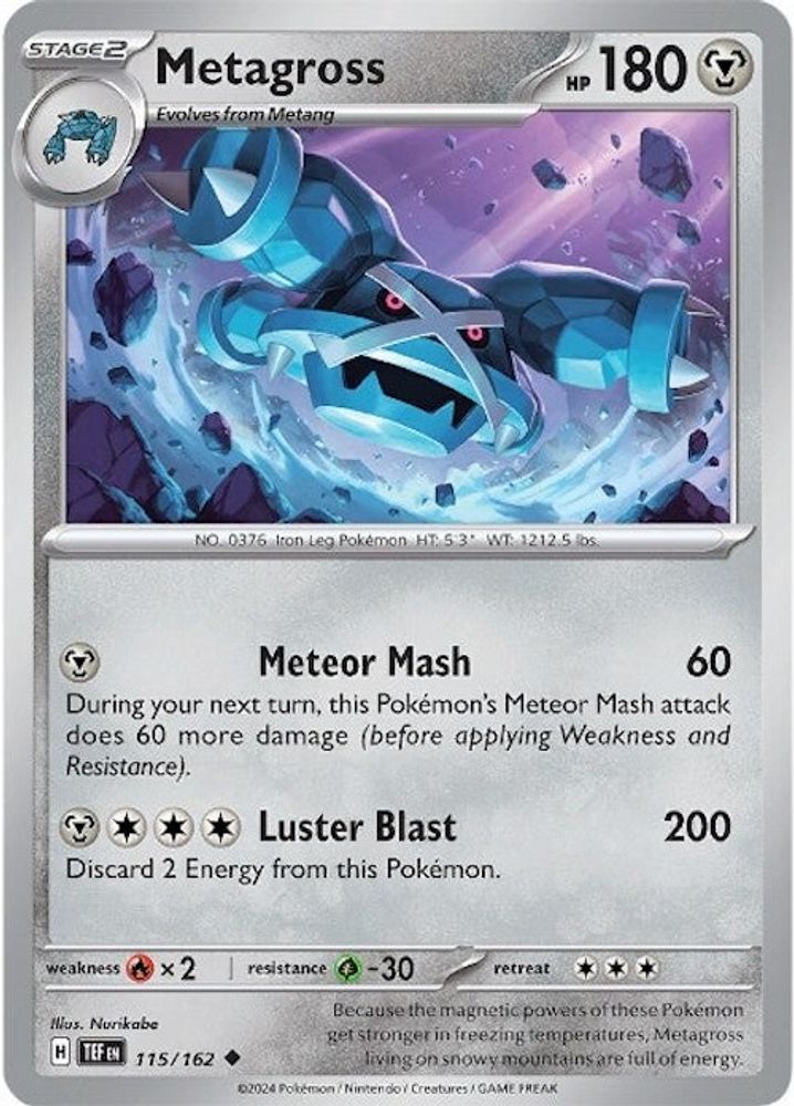 Metagross (115/162) [Scarlet & Violet: Temporal Forces]