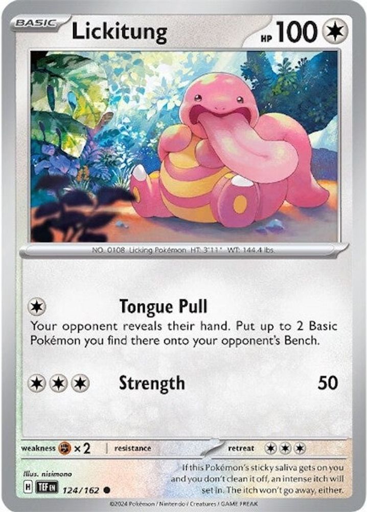 Lickitung (124/162) [Scarlet & Violet: Temporal Forces]