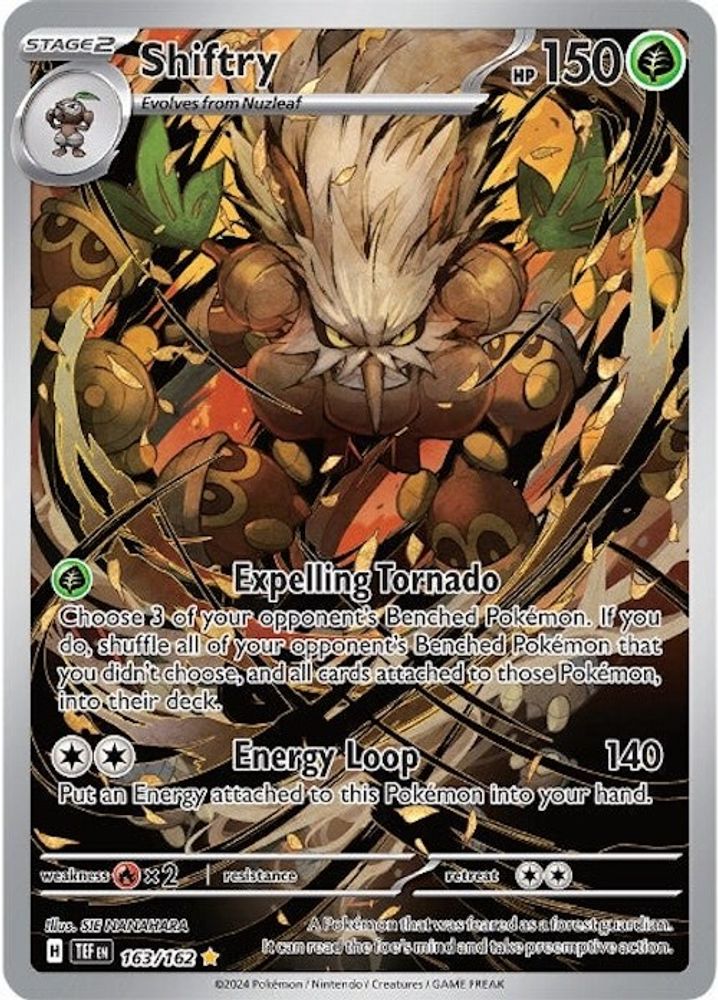 Shiftry (163/162) [Scarlet & Violet: Temporal Forces]