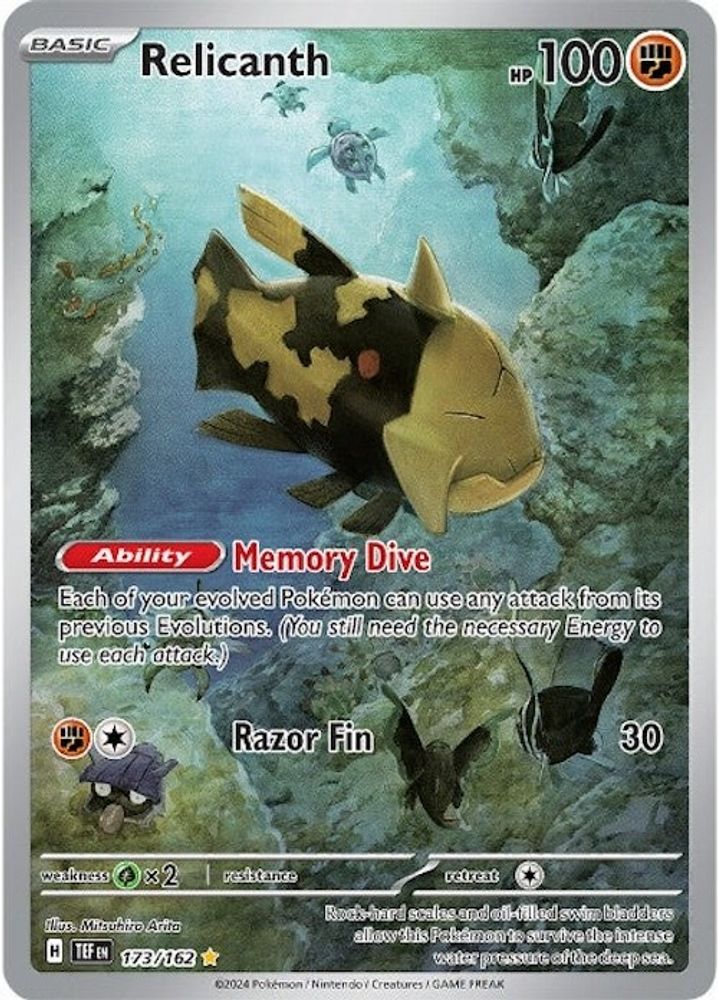 Relicanth (173/162) [Scarlet & Violet: Temporal Forces]