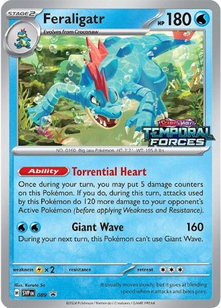 Feraligatr (089) [Scarlet & Violet: Black Star Promos]