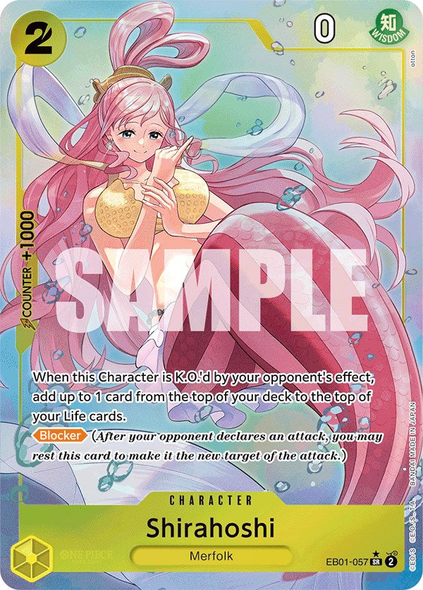 Shirahoshi (Alternate Art) [Extra Booster: Memorial Collection]