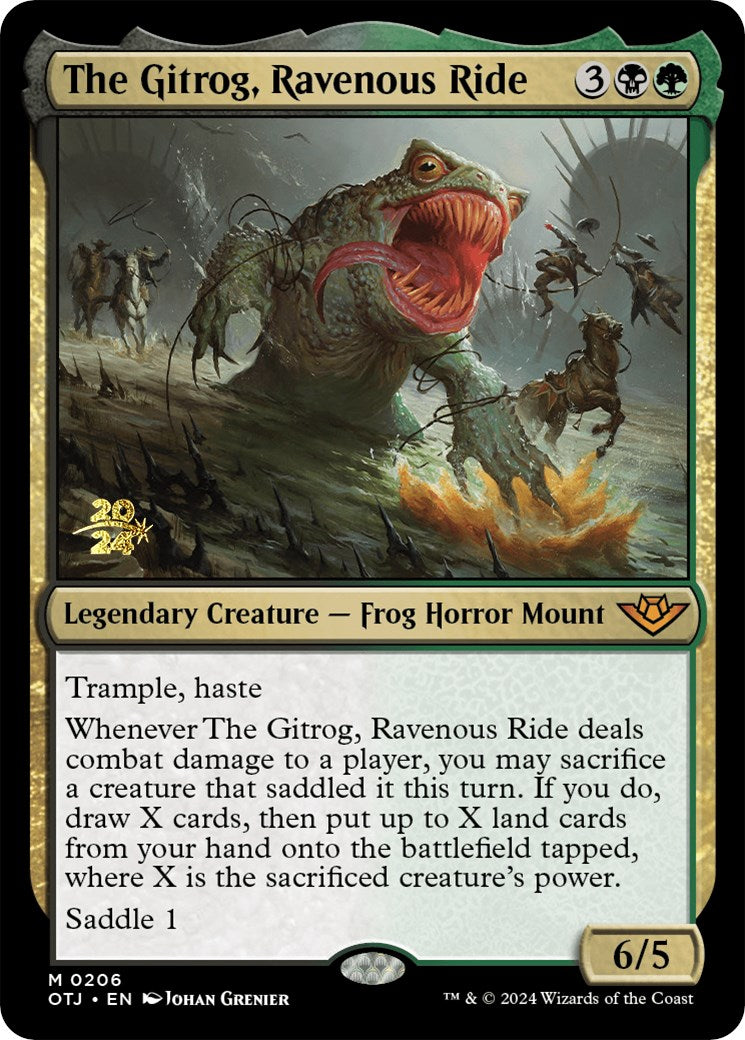 The Gitrog, Ravenous Ride [Outlaws of Thunder Junction Prerelease Promos]