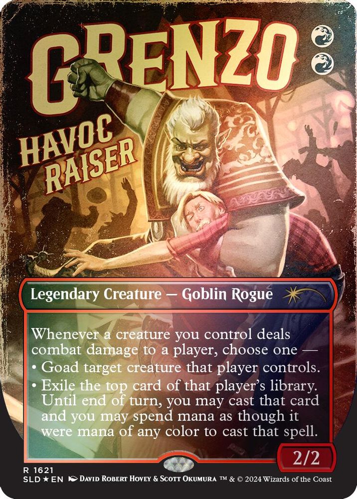 Grenzo, Havoc Raiser (Rainbow Foil) [Secret Lair Drop Series]
