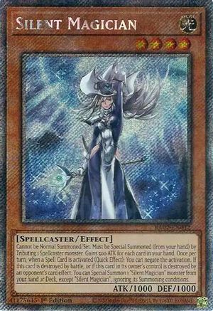 Silent Magician (Platinum Secret Rare) [RA02-EN012] Platinum Secret Rare