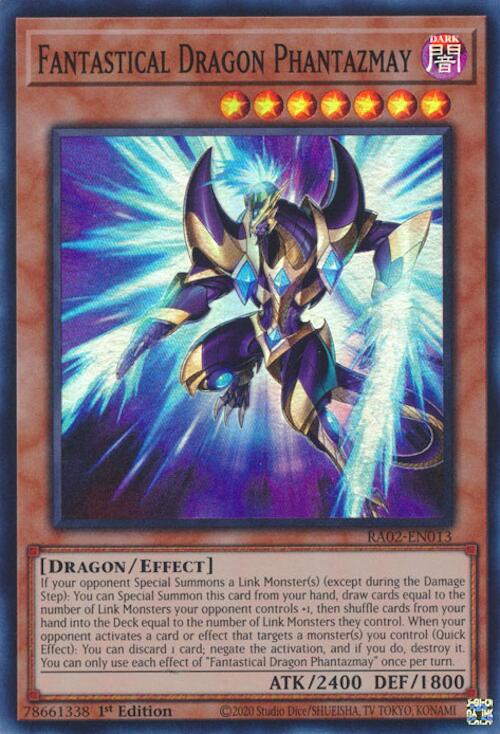 Fantastical Dragon Phantazmay (Alternate Art) [RA02-EN013] Super Rare