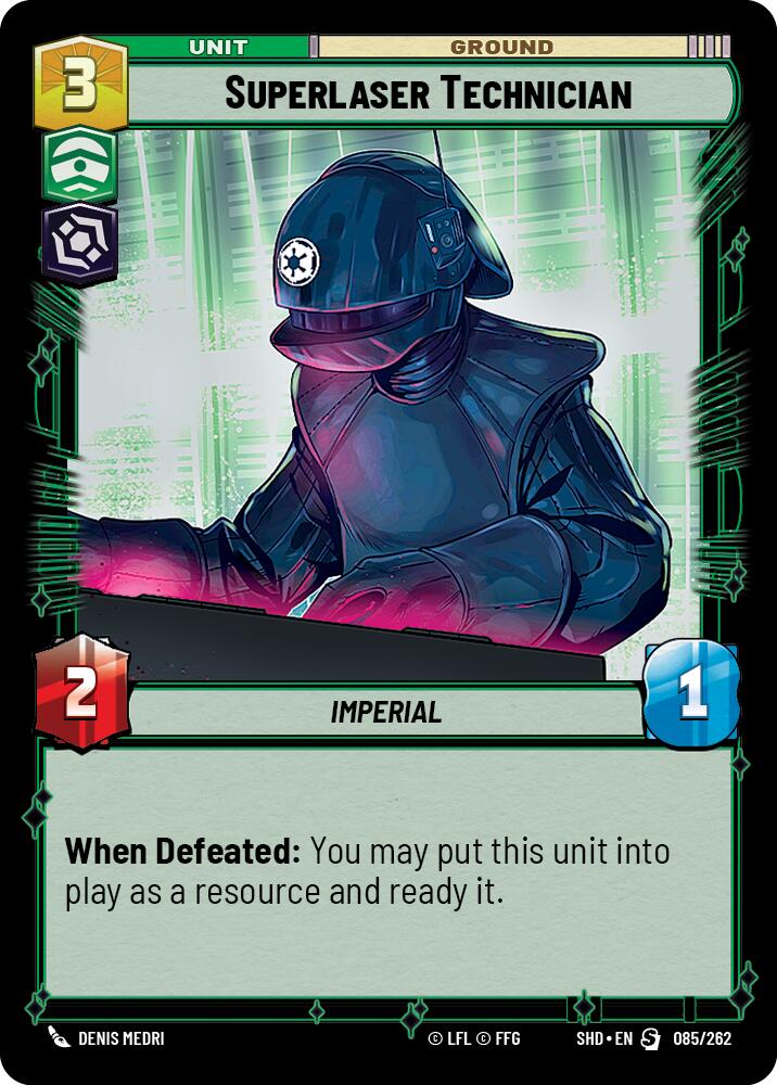 Superlaser Technician (085/262) (085/262) [Shadows of the Galaxy]